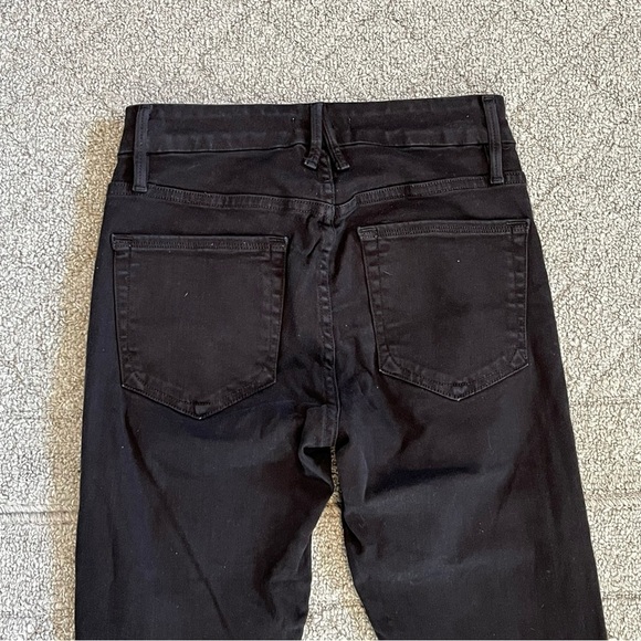 Good American Jeans Womens 4/27 Black Good Legs Skinny Stretch Denim - Picture 9 of 9